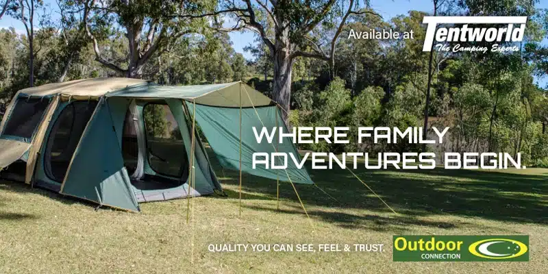 Outdoor Connection at Tentworld billboard, Canterbury Road, Canterbury NSW