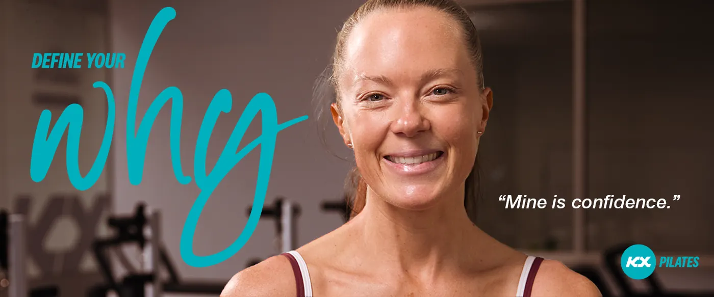 KX Pilates Define Your Why billboard 6